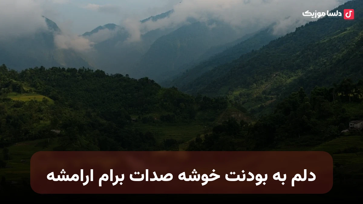 دلم به بودنت خوشه صدات برام ارامشه صدای زن